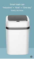 Kitchen Trash Bin 13L Bathroom Touch Trash