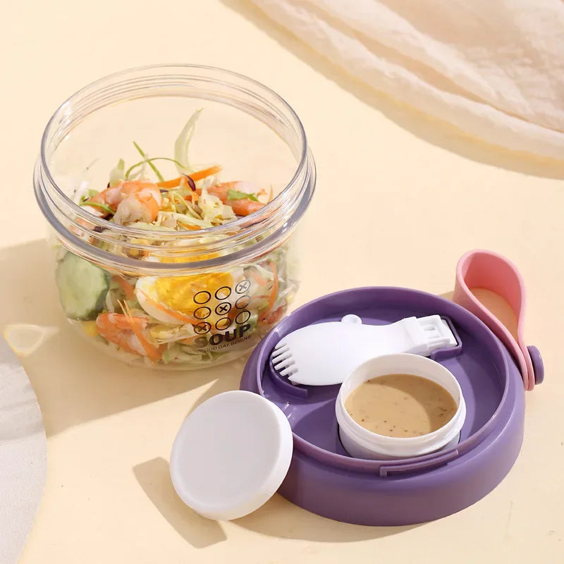 650ml Portable Handheld Breakfast Cup Yogurt
