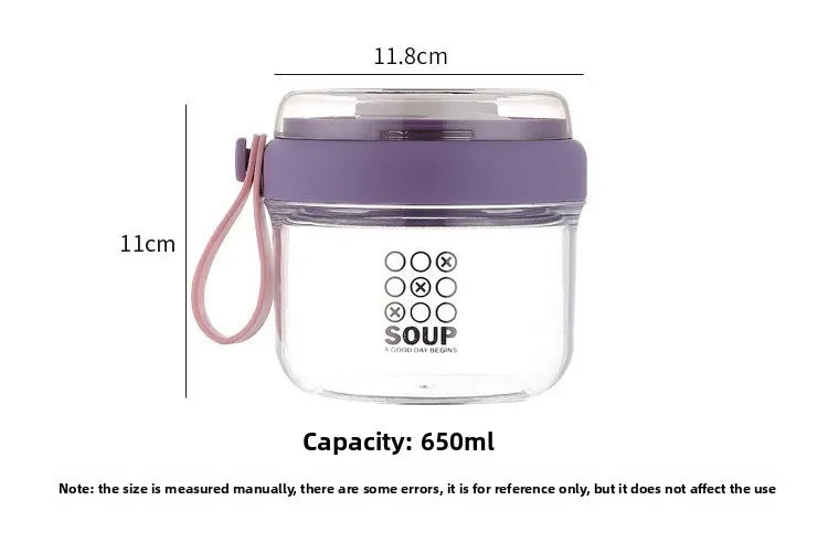 650ml Portable Handheld Breakfast Cup Yogurt