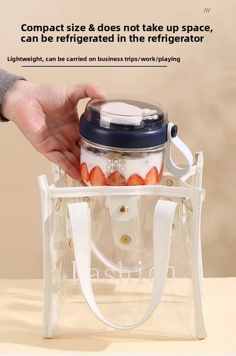 650ml Portable Handheld Breakfast Cup Yogurt