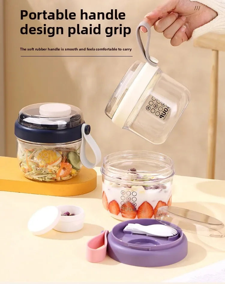 650ml Portable Handheld Breakfast Cup Yogurt